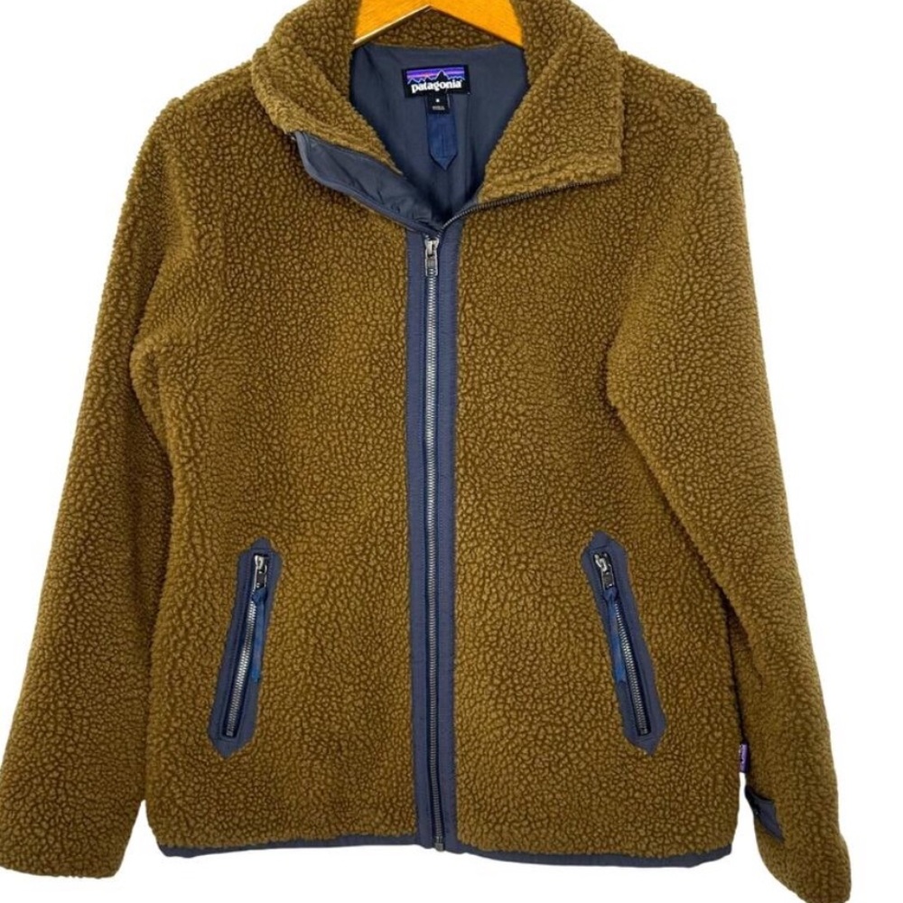 Patagonia divided sky Sherpa coat women's med